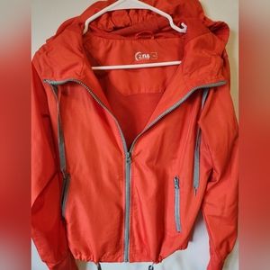 Zyia Tangerine Bomber Jacket *Rare*